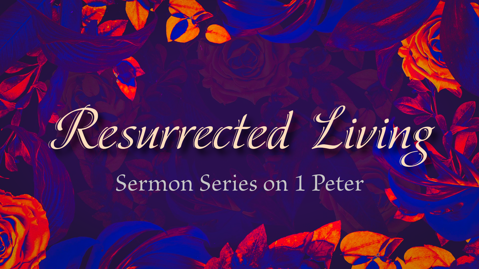 Resurrected Living Title Slide